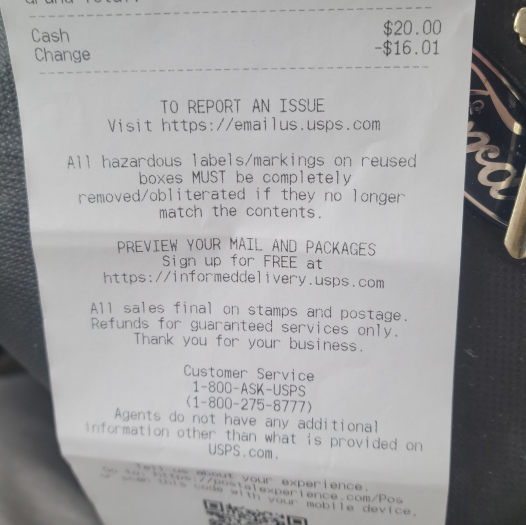 Receipt